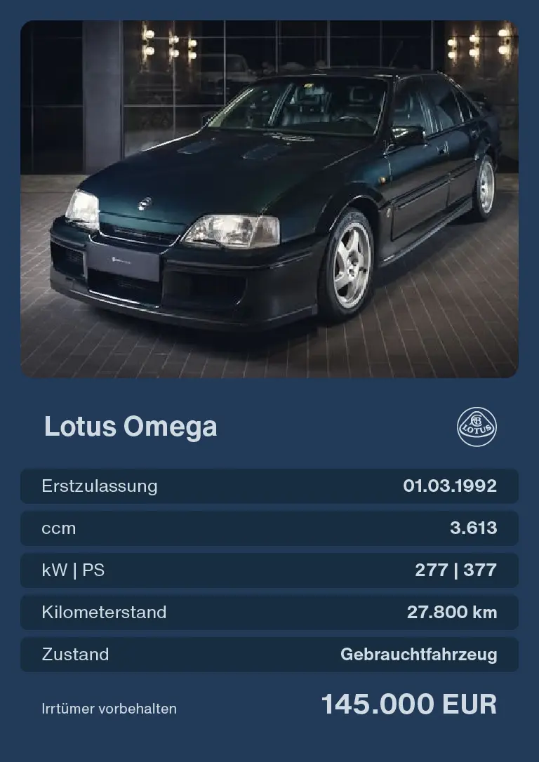 extrabesonders Lotus Omega kaufen - Mehr Details extrabesonders Lotus Omega kaufen - Mehr Details